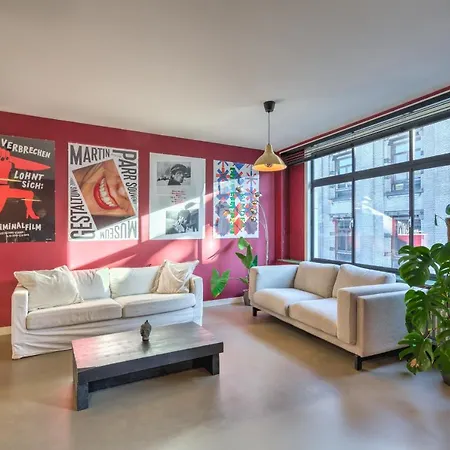 Apartamento With Rooftop Terrace In The Heart Of Amberes